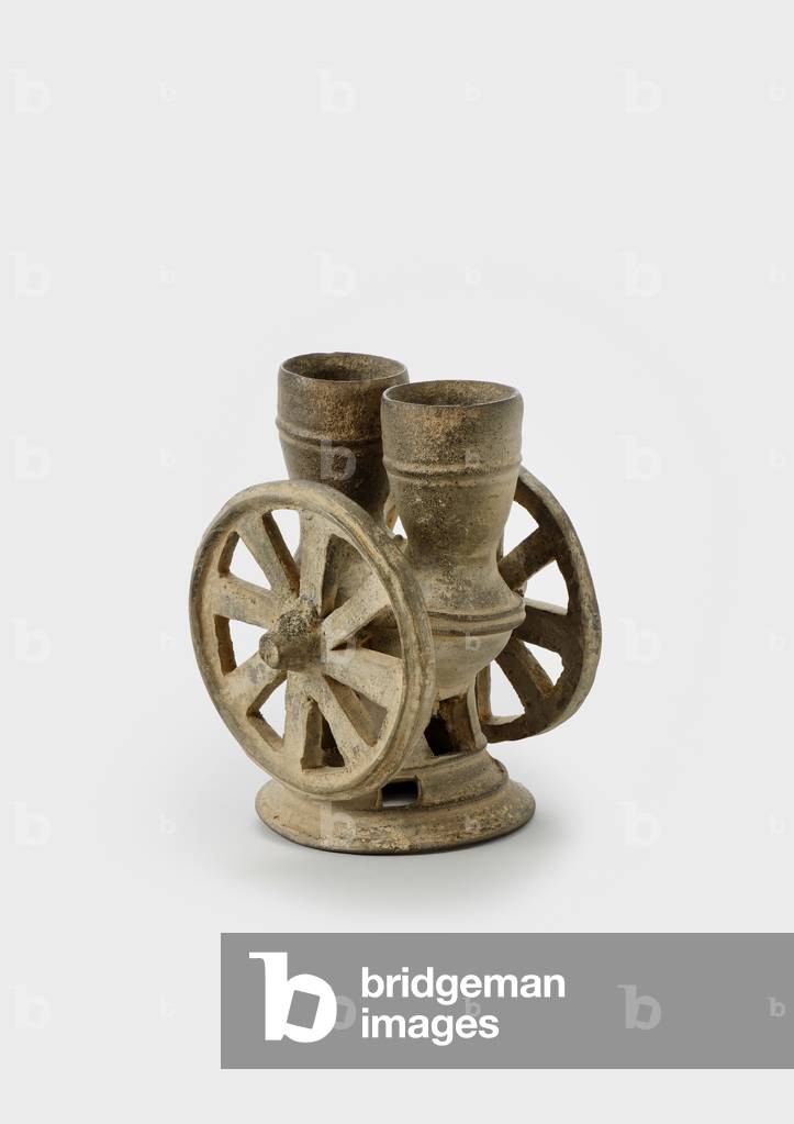 Wheel-shaped cup, 6th century (Stoneware)
