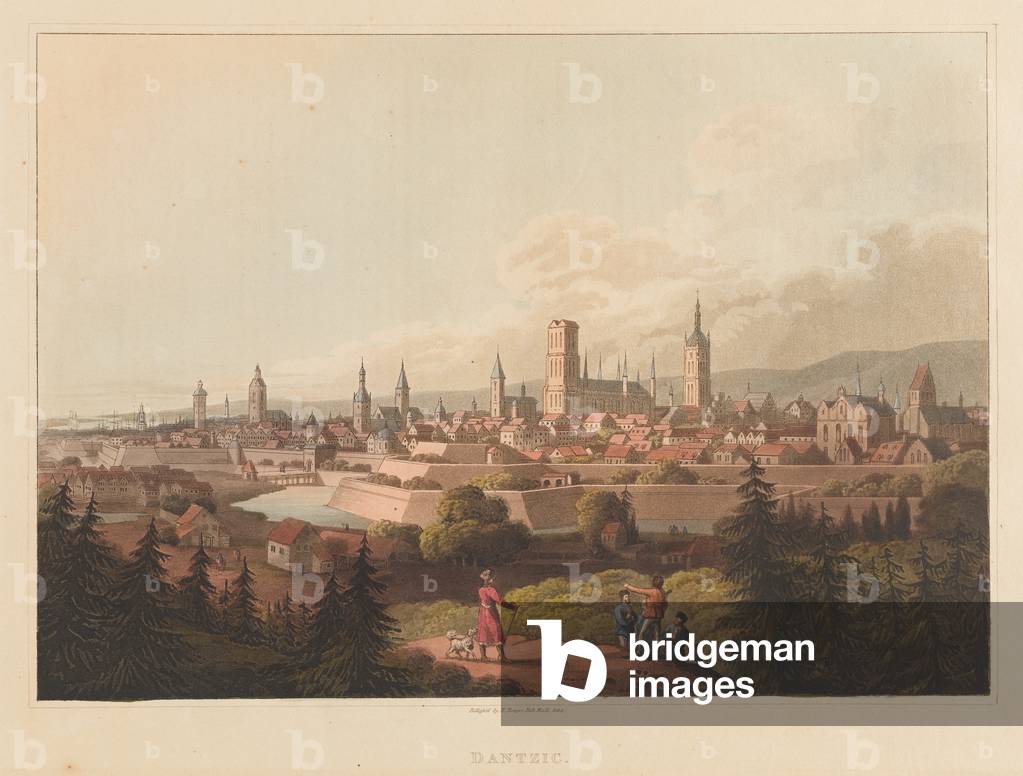 Dantzic, 1814 (aquatint)