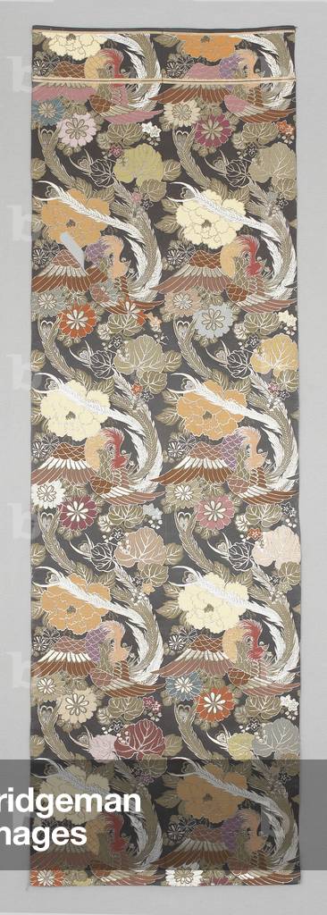 Obi Fragment, 1891-1917 (Silk cloth)
