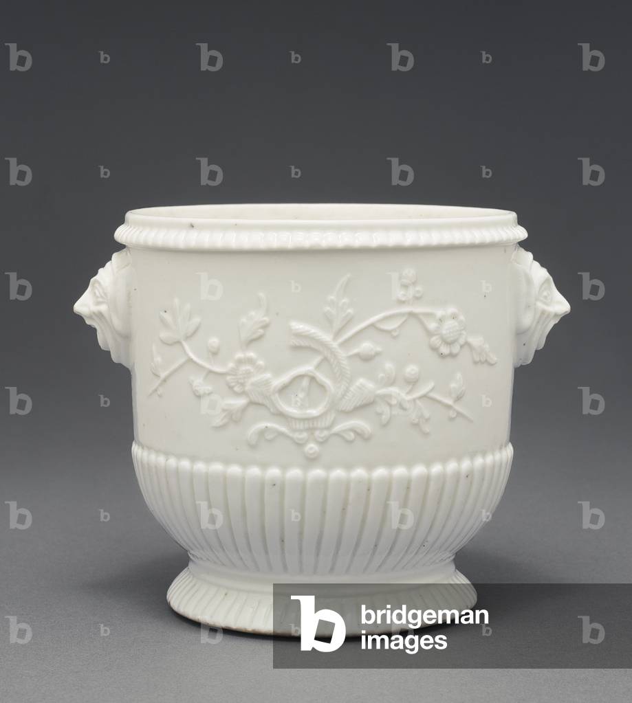 Glass cooler (seau à verre), c.1730-40 (Soft paste porcelain)