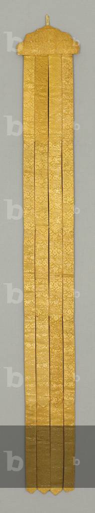 Banderole/Temple Hanging, c.18th century (Silk brocade)