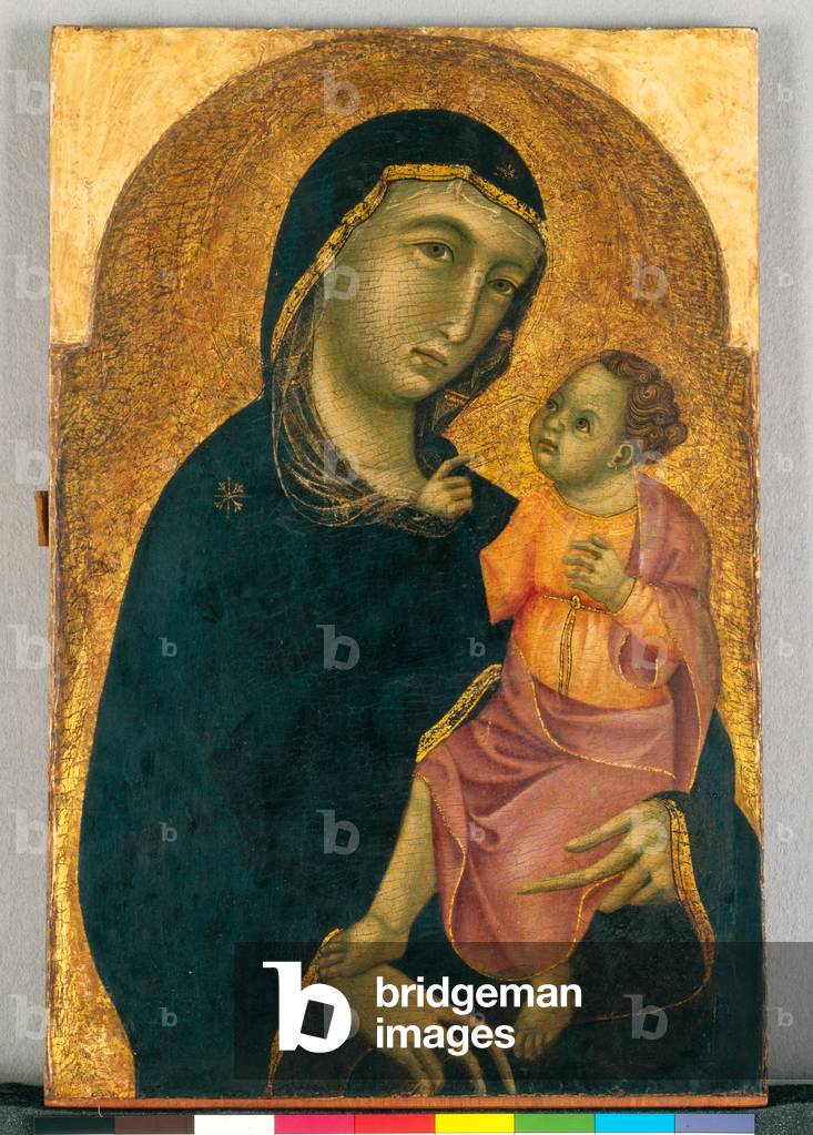 Virgin and Child, c.1325 (egg tempera and gold on wood)