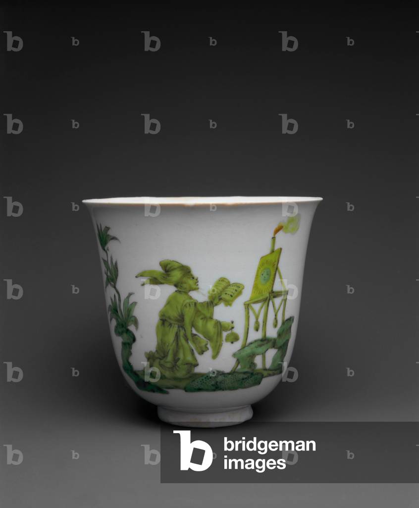 Beaker, c.1747-50 (Soft paste porcelain)