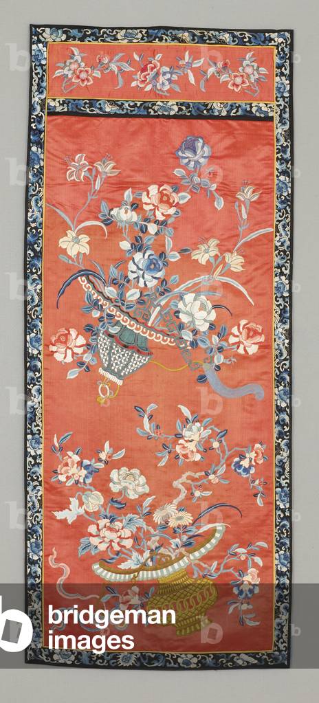 Hanging, 19th century (Silk cloth)