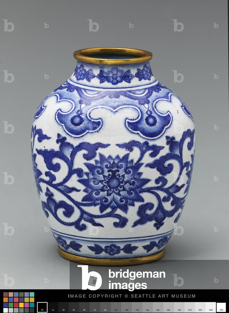 Jar, 18th century (Copper with enamel)