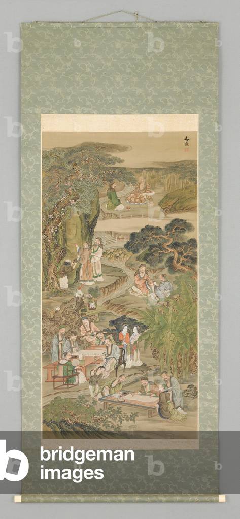 Twenty Paragons of Filial Piety, 1764-1840 (colour and ink on silk)