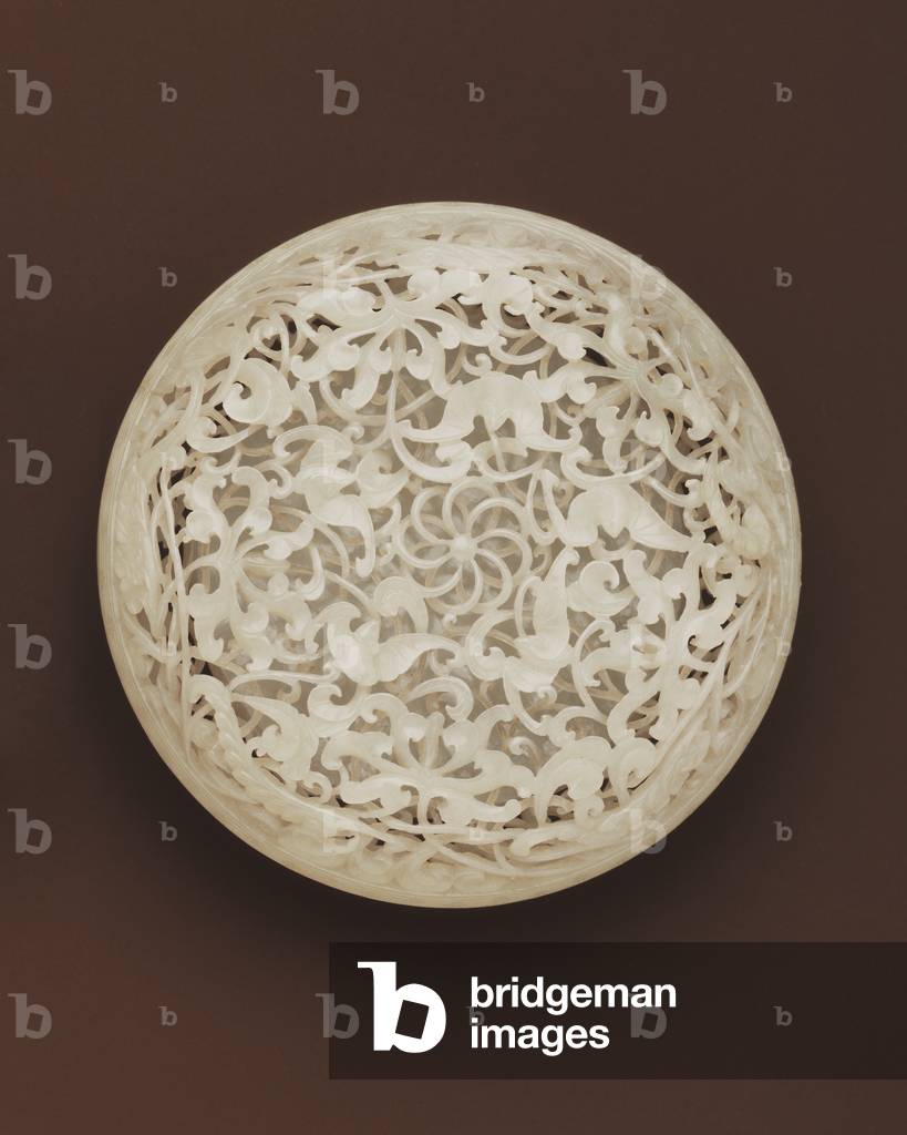 Openwork Box, late 18th-19th century (nephrite)