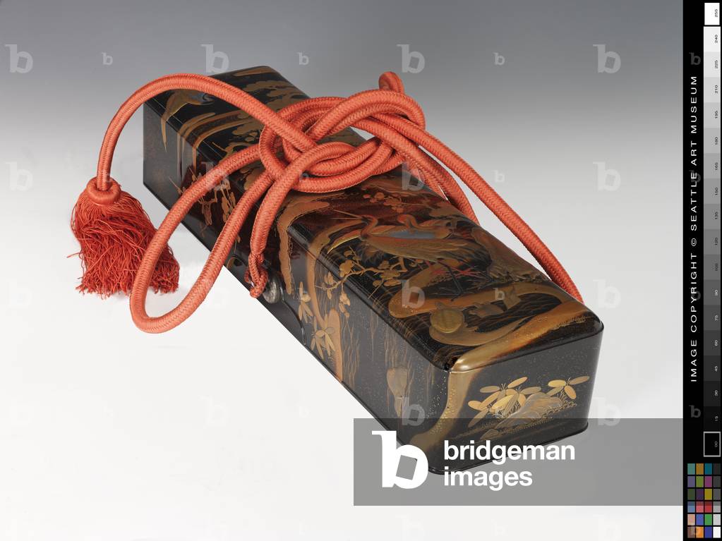Naimyo Boxes, 19th century (Lacquer, bamboo, and gold)