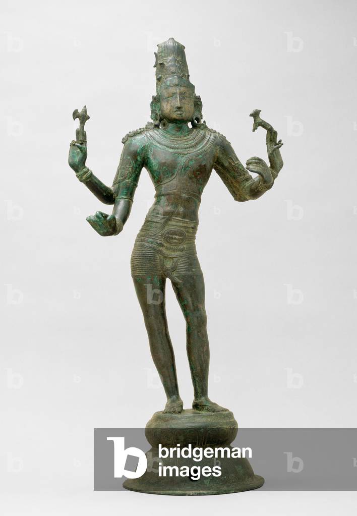 Vinadhara (Shiva as Lord of Music and
Knowledge), c.early 11th century (bronze)