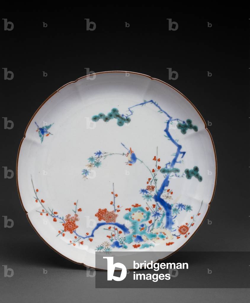 Plate, late 17th century (Hard paste porcelain)