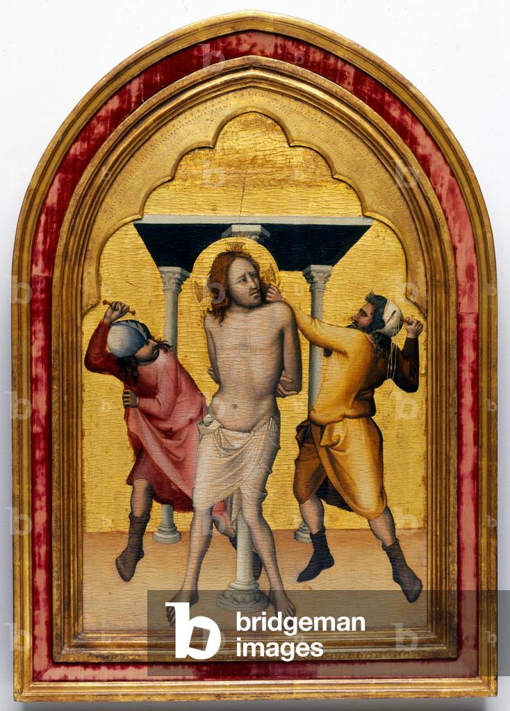 The Flagellation, c.1330-39 (egg tempera and gold on wood)