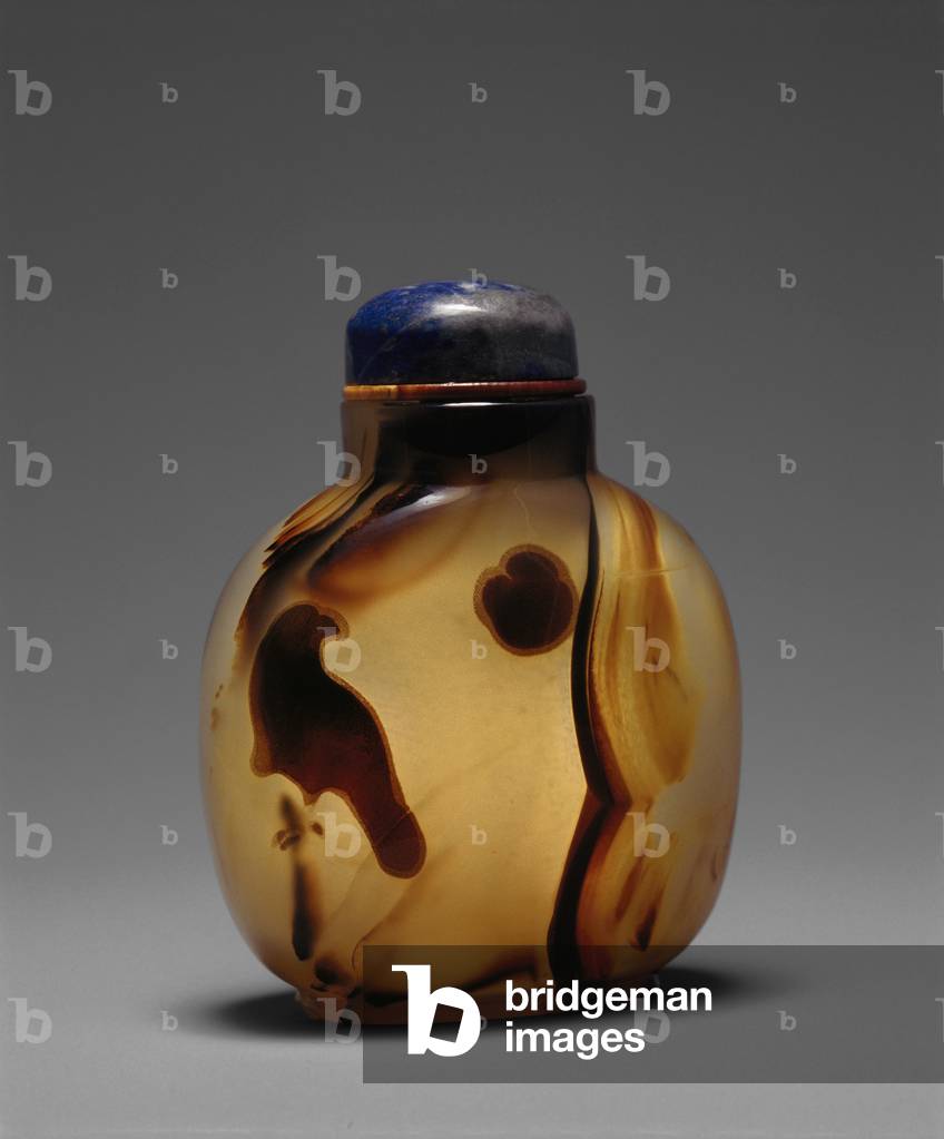 Snuff Bottle, 1780-1860 (Agate)