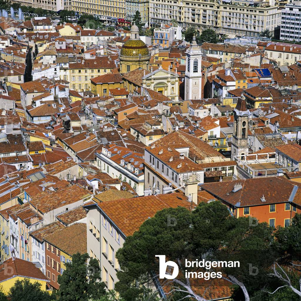 View of the Old Town, Nice, France (photo)