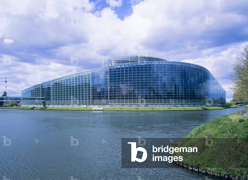 European Parliament building, Strasbourg (photo)