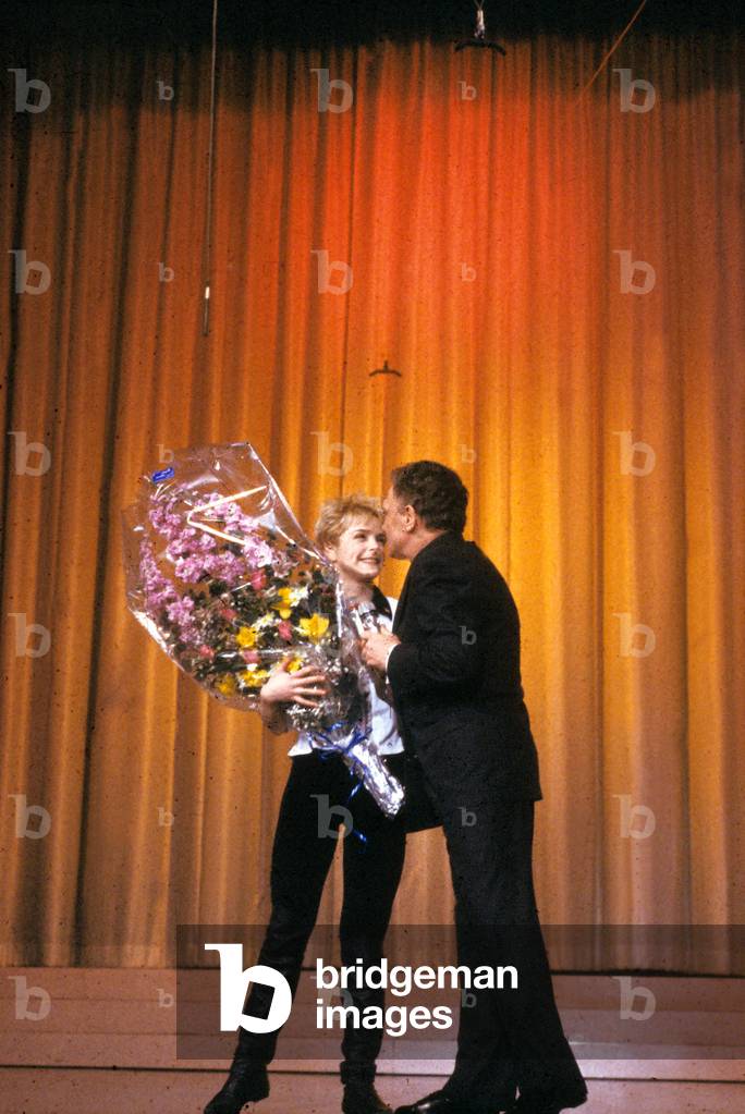 Jacques Martin and Marie Dauphin, 1988 (photo)