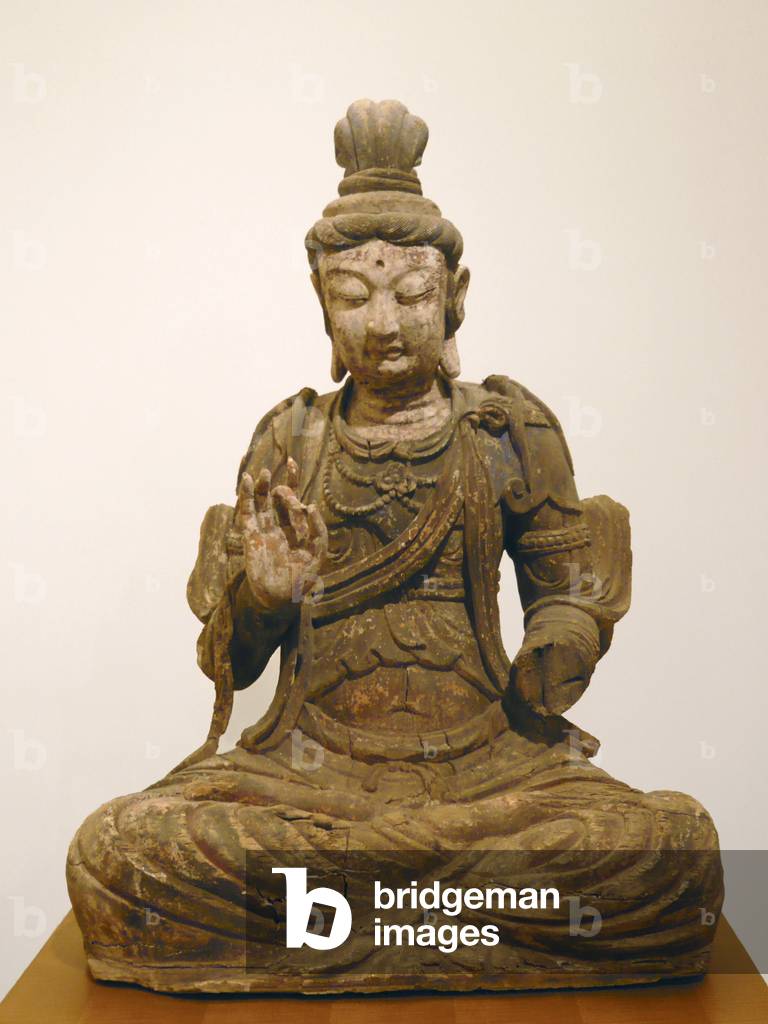 Bodhisattva assis