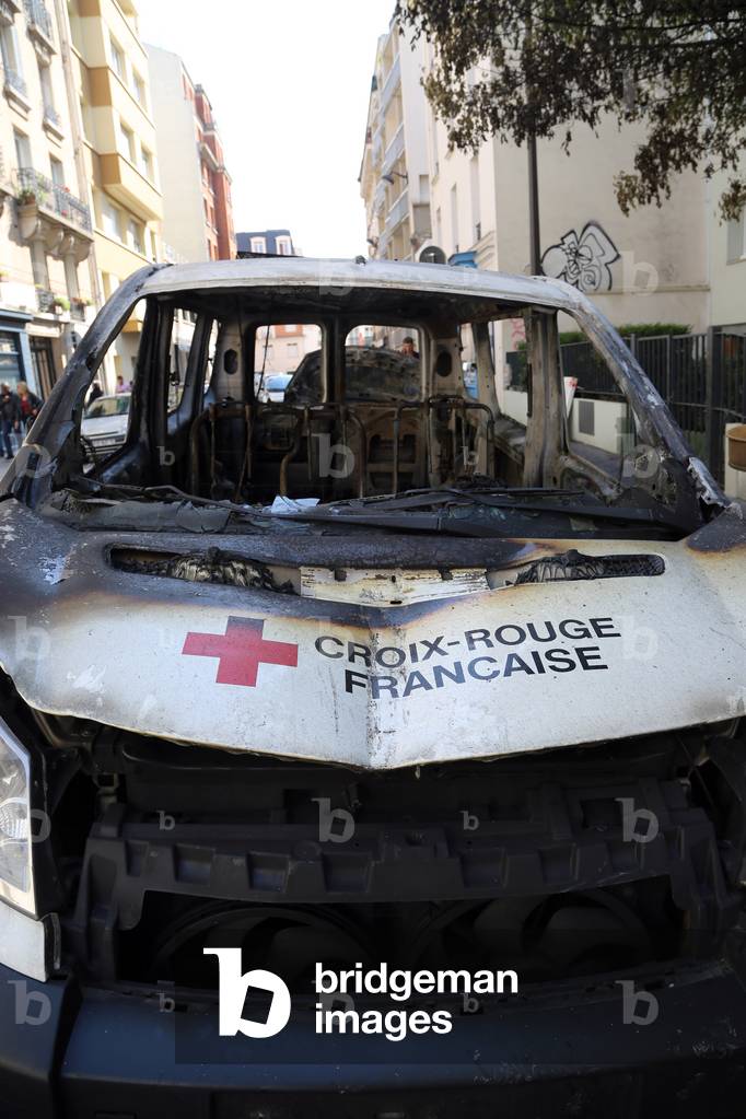 “Attack” on the Red Cross, 2013 (photo)
