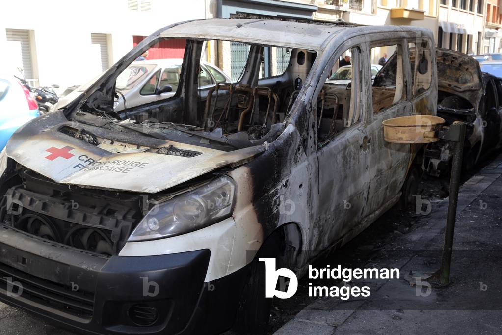 “Attack” on the Red Cross, 2013 (photo)