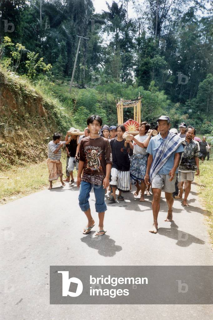 Funerailles en Indonesie, 2003 (photo)