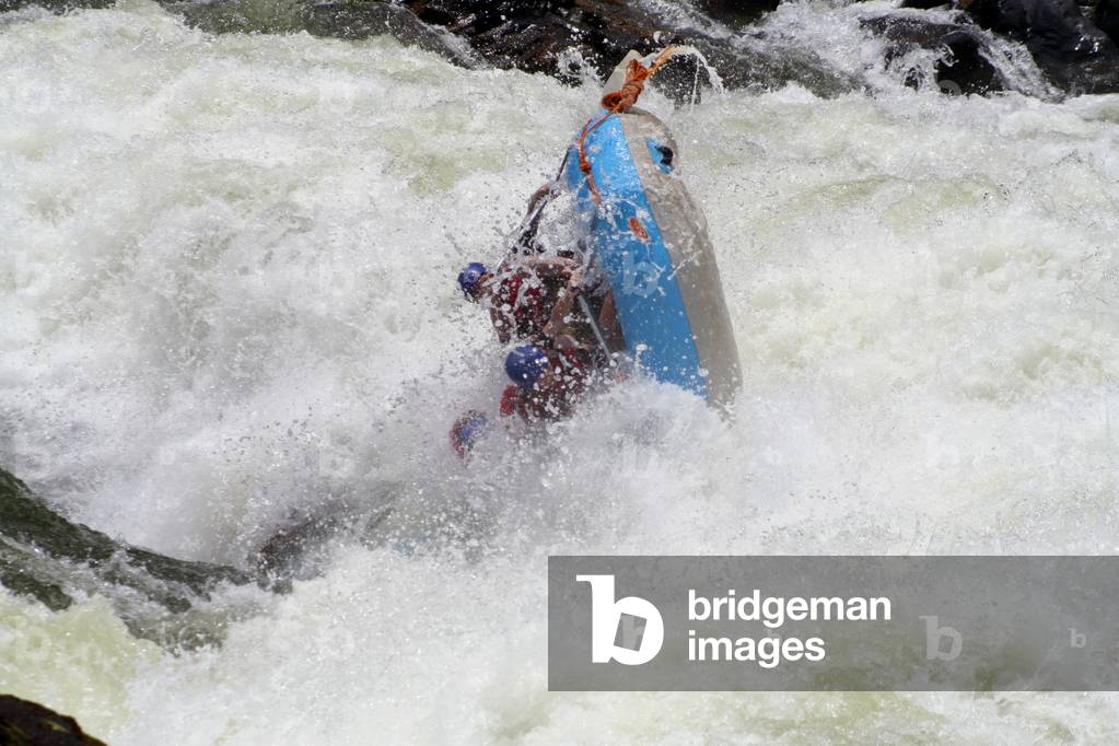 Whitewater rafting adventure on Zambezi river, October November, 2006 (photo)