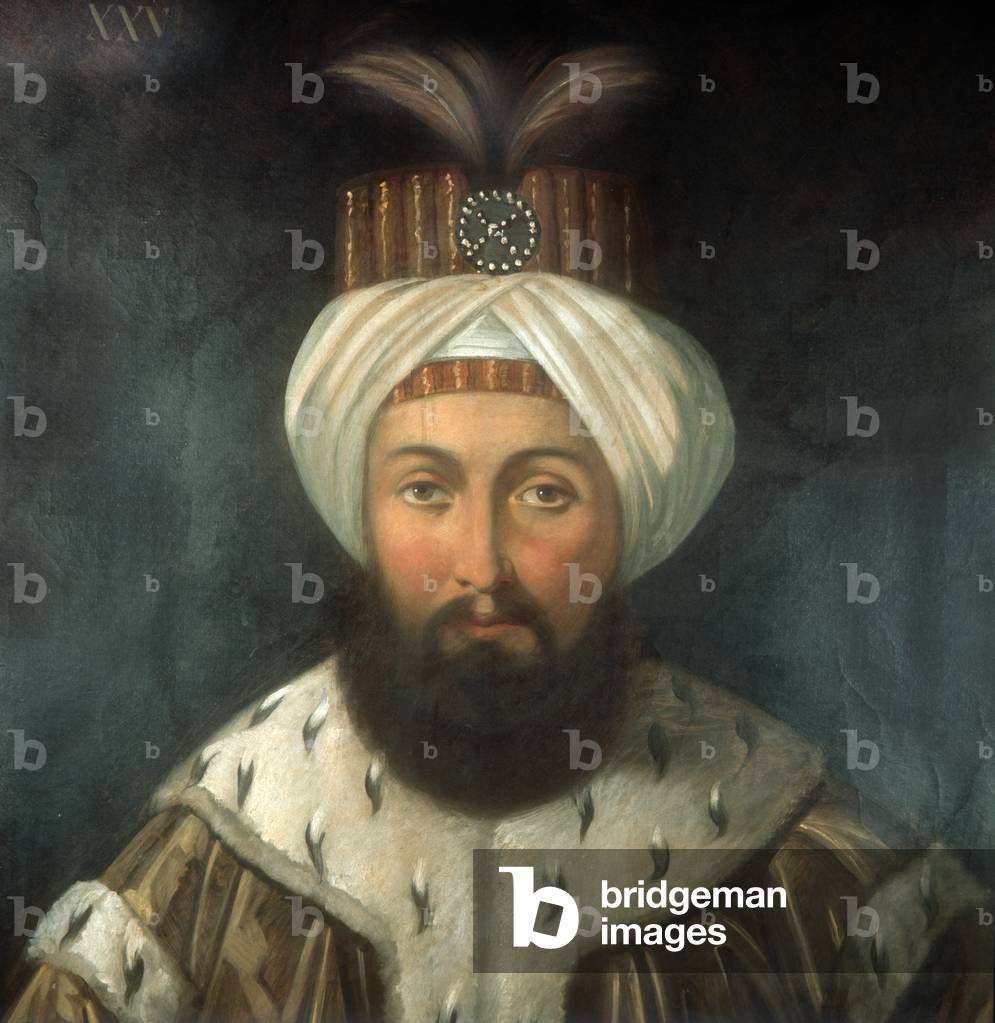 Osman III, Ottoman sultan 1754-1757,  portrait