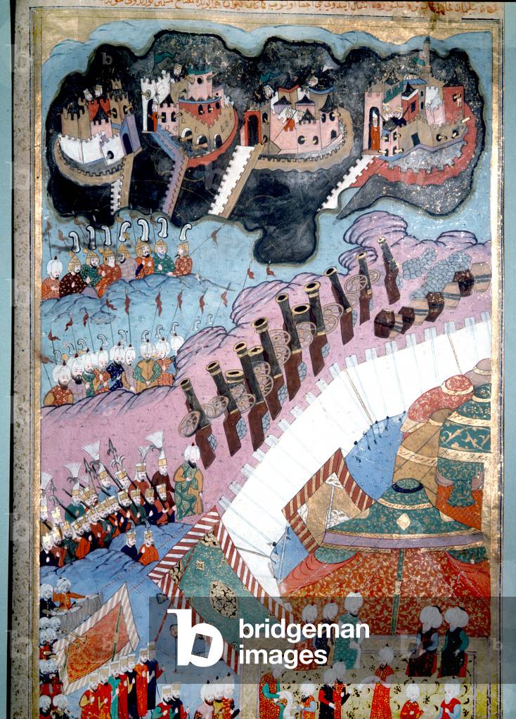 Suleyman's Generals at the battle of Zigetvar, Hungary