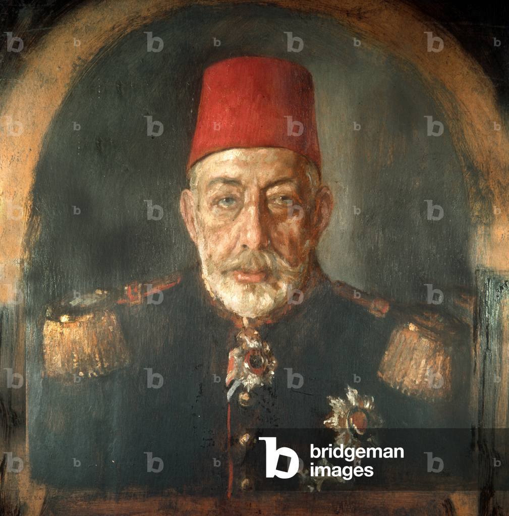 Mehmed V, Ottoman sultan 1909-1918, portrait