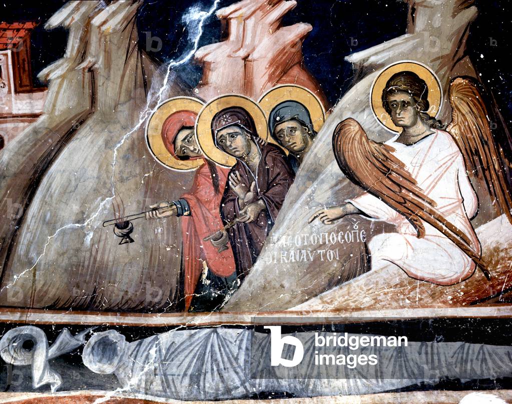 The Three Marys at the Tomb (wall painting)