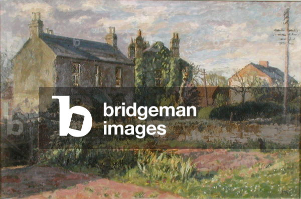 Rose Cottage, Cuddington, c.1952 (oil on canvas)