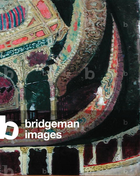 The Dress Circle, c.1997 (oil on canvas)