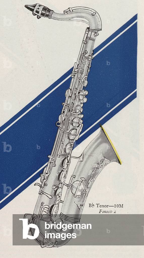 A Charles Gerard Conn Bb Tenor 10-M With A Finish 2