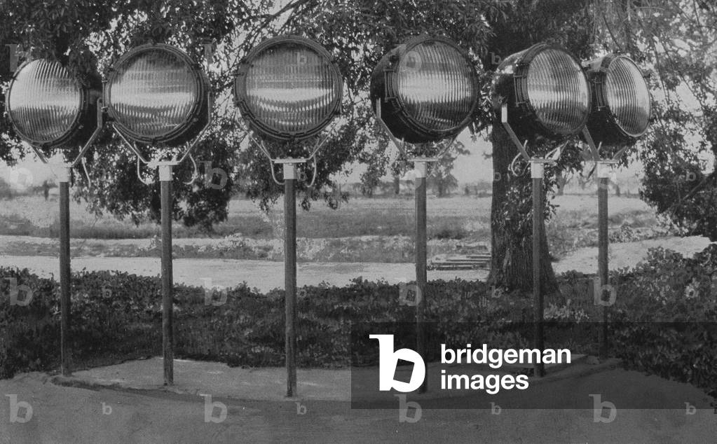 Type DCE-24 Landing Field Floodlight From The 'Airport And Airway Lighting Equipment', Crouse-Hinds Company Catalog
