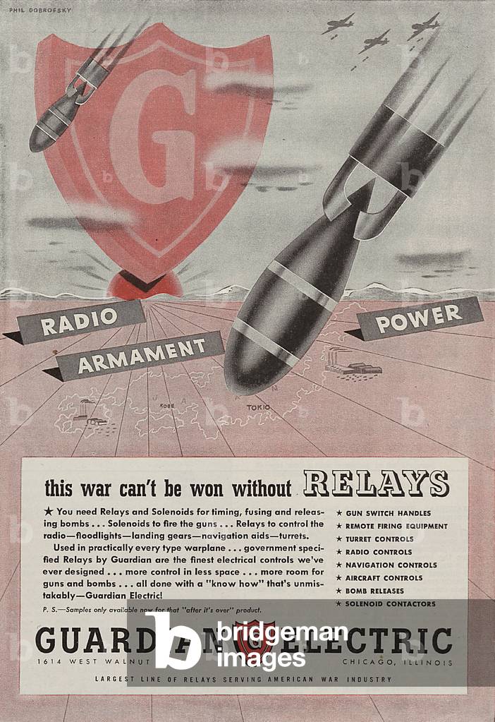 World War II Advertisement - Guardian Electric, Chicago, Illinois