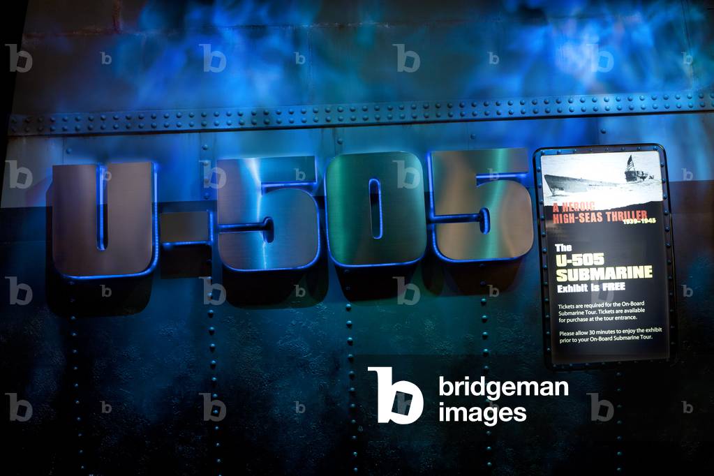 The Entry Sign To The Captured German Submarine U505 Exhibit