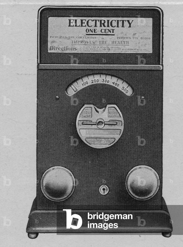 An Advance Machine Company Acme Electric Shock Machine