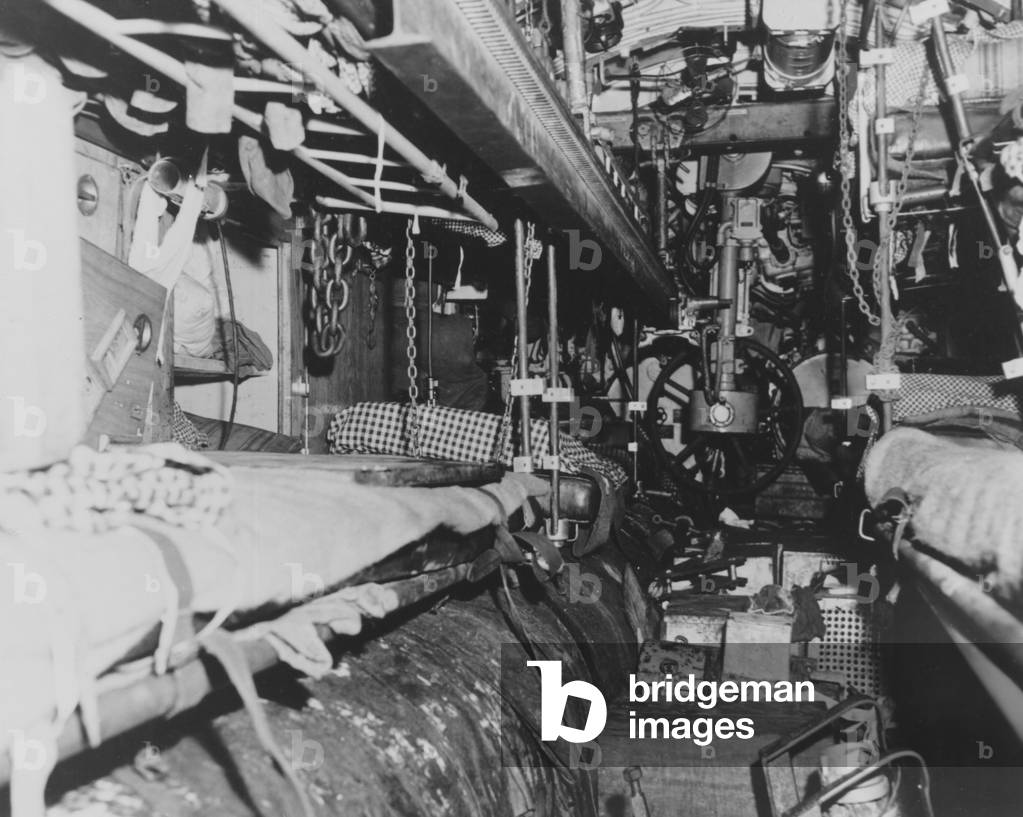 The After Torpedo Room Of The Captured German Submarine U505
