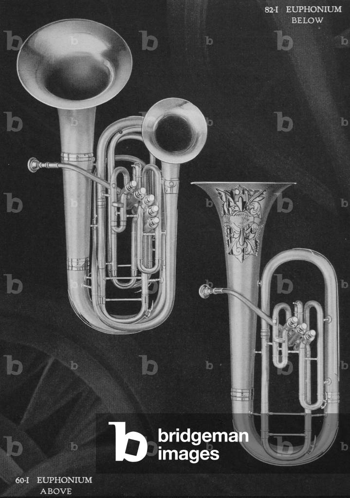 A Charles Gerard Conn Wonderphone Euphonium 82-I And A Wonderphone Euphonium 60-I