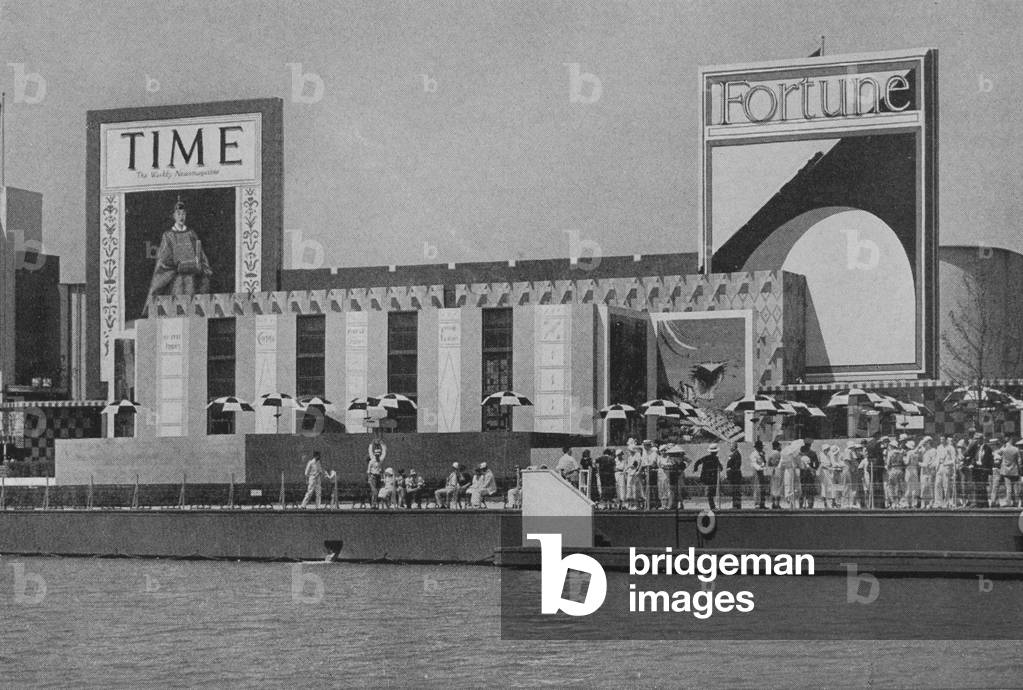 Time And Fortune Magazines Building At The Century Of Progress