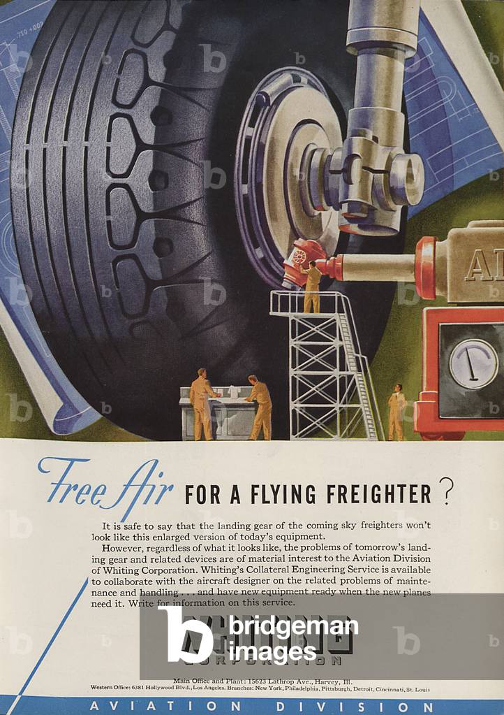 World War II Advertisement - Whiting Corporation - Harvey, Illinois