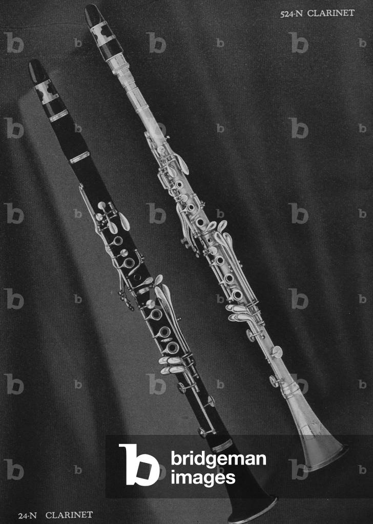 A Charles Gerard Conn Clarinet 524-N And Ebonite Clarinet 24-N