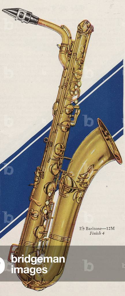 A Charles Gerard Conn Eb Baritone 12-M In A Finish 4