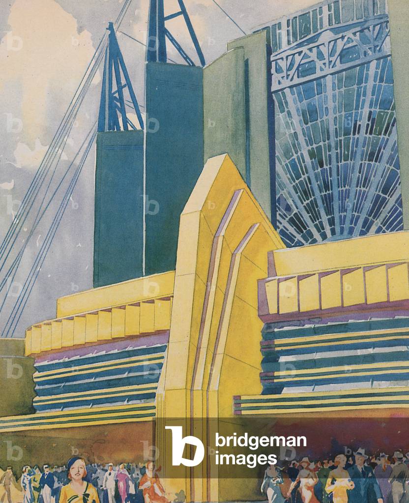 The Travel And Transport Building At The Century Of Progress