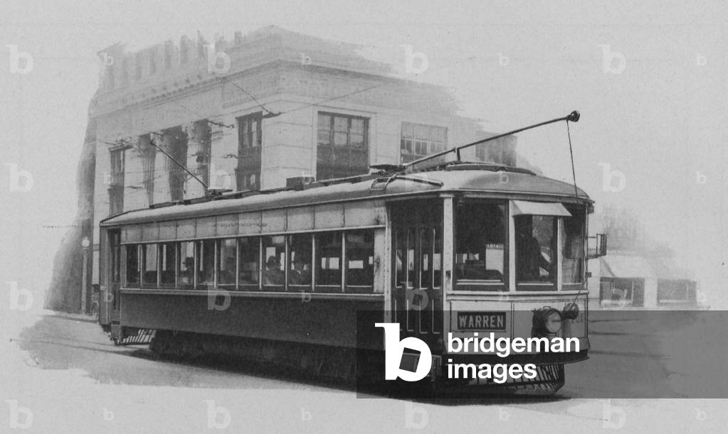 General Electric Company's Interurban Car Operating For The Pennsylvania-Ohio Electric Company