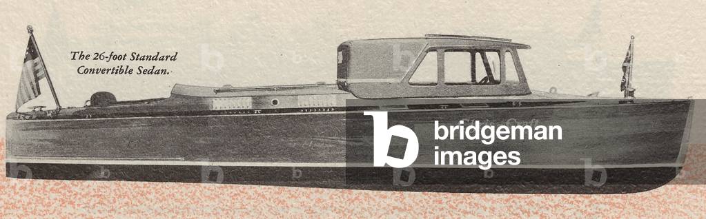 Twenty-Six Foot Standard Chris-Craft Convertible Sedan