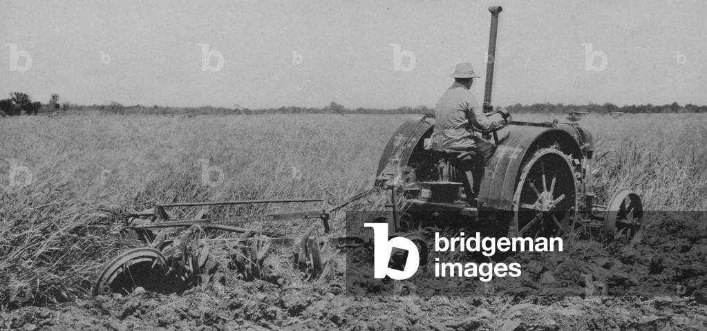 The D43 Disc Plow Pulled By A 12-24 Hart-Parr Tractor