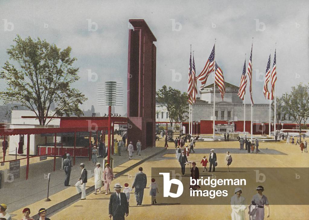 The Entrance At 12th Street At The Century Of Progress