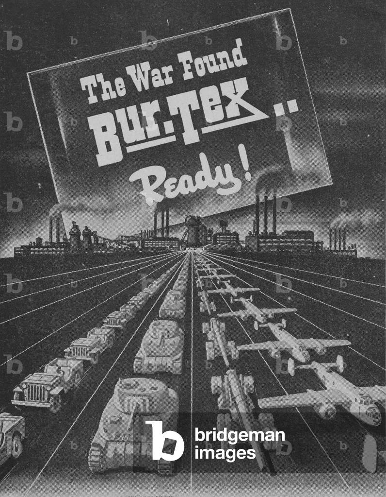 World War II Advertisement - Burlington Mills Incorporated