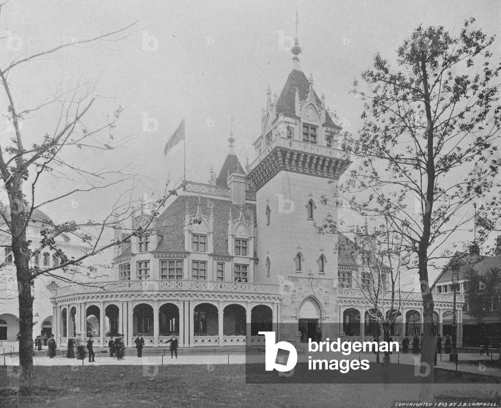 Indiana State Building At The World's Columbian Exposition