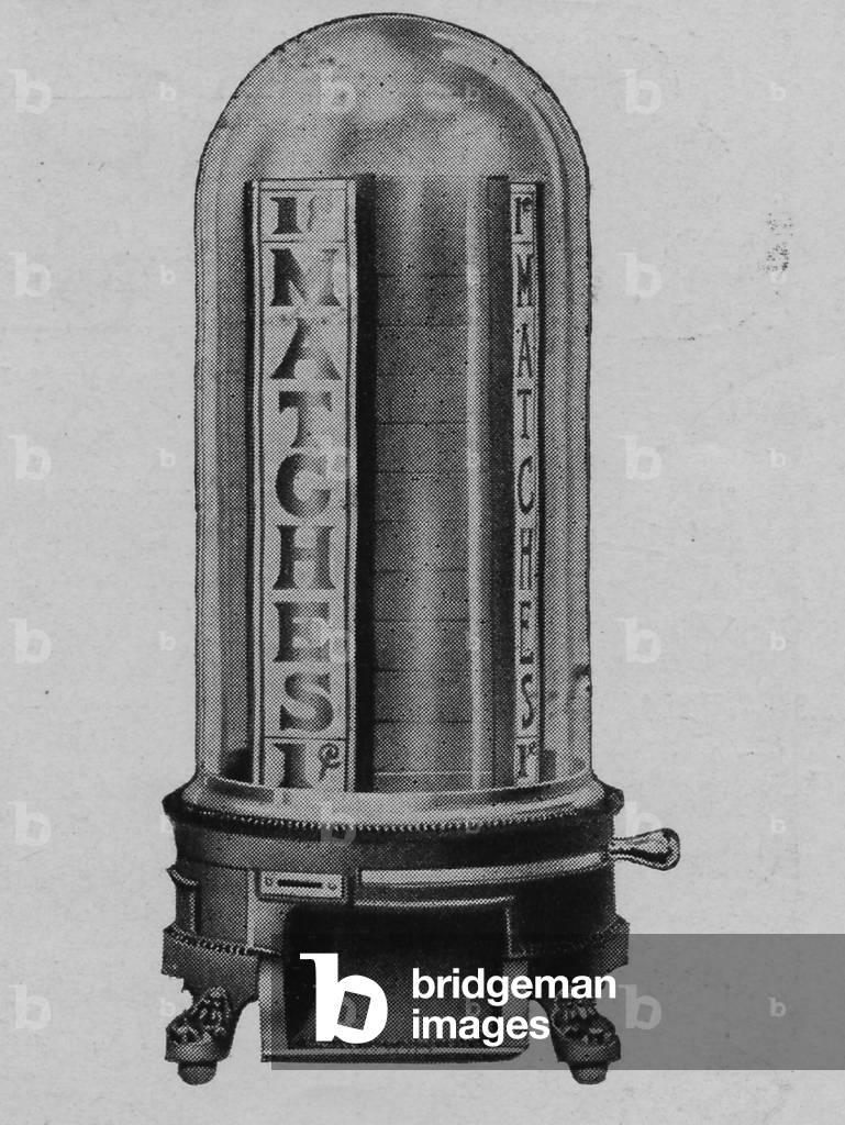 An Advance Machine Company Globe Match Vendor