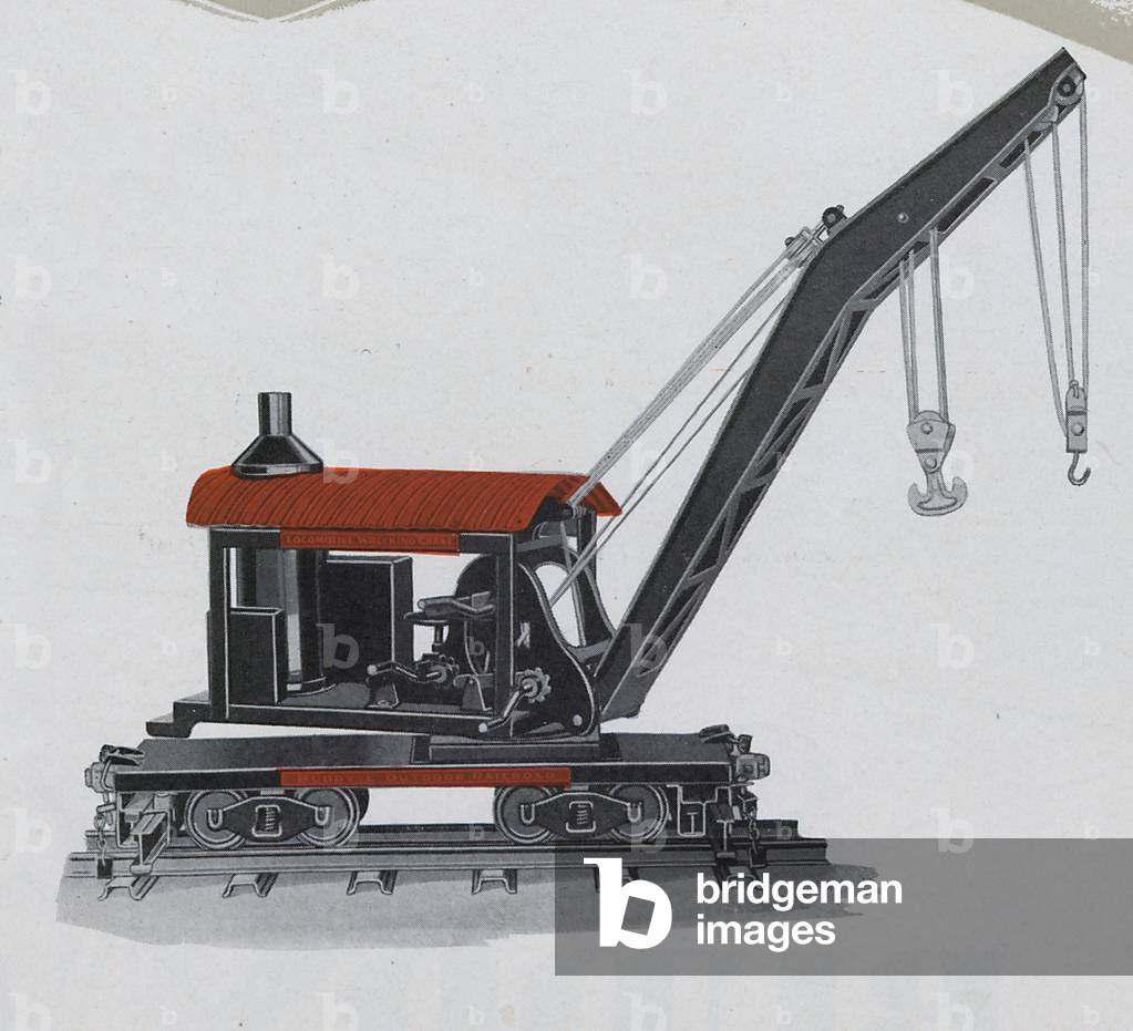 The Buddy 'L' Locomotive Wrecking Crane
